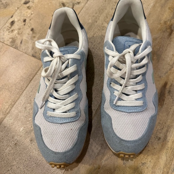 Veja White and Blue Sneakers size 7.5/38 - Picture 3 of 9